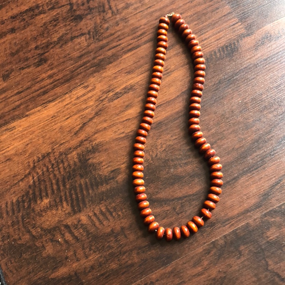 Brown Wooden Necklace